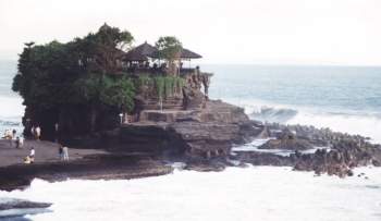 Der Meerestempel Tanah Lot