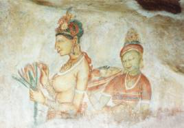 Wandmalerei aus dem 5. Jh.